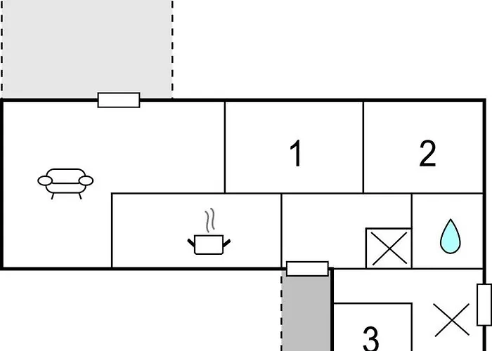 3 Bedroom Cozy In Sydals Feriehus Lillekobbel